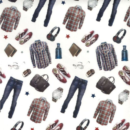 Picture of GIFT WRAPPING OPEN MALE 50X70CM